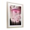 Stupell Industries Glam UFO with Pink Beams Framed Print Under Glass, design by Sasha